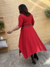 Šaty ALINA - červené