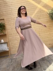 Šaty ALINA - Caffé latté