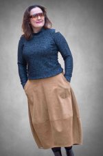 Sukně LENKIE Mocca mouse