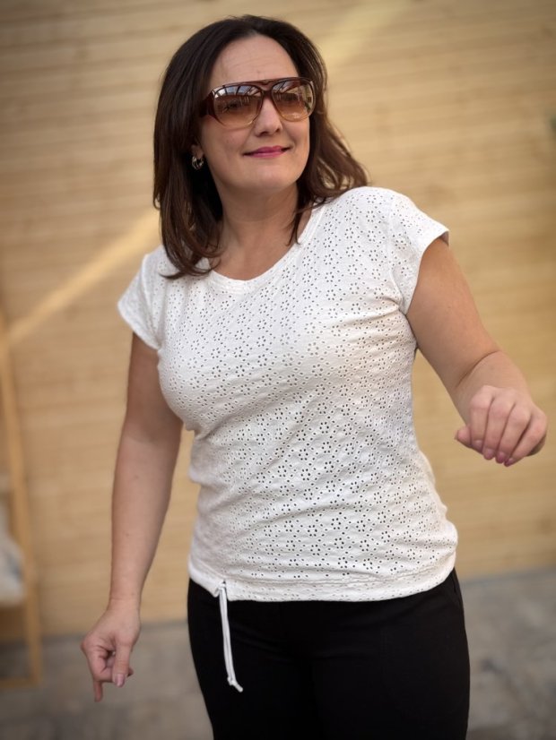 Triko DEIRA bílé