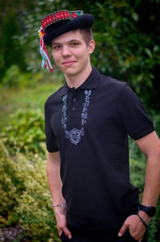 Polokošile pánská černá - Barva: Černá, Velikost: S