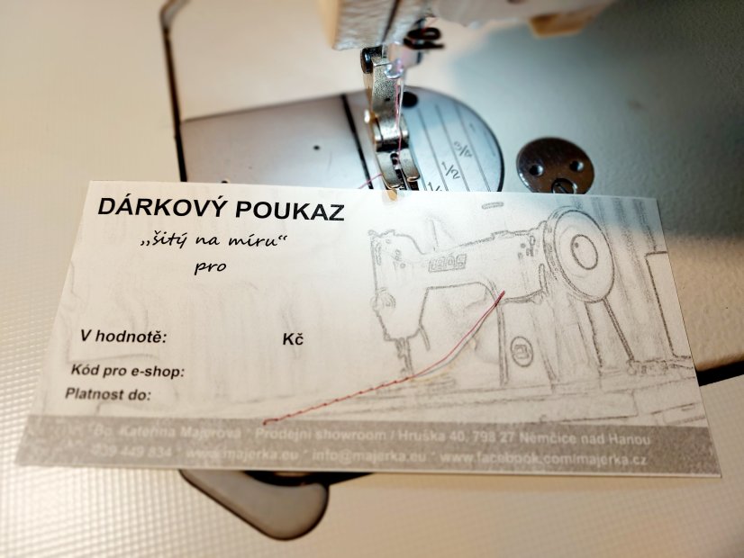 Dárkový poukaz 3000 Kč Dárkový poukaz 3000 Kč