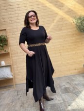 Šaty ALINA - černé