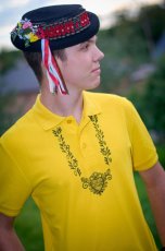 Polokošile pánská žlutá