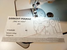 Dárkový poukaz 2000 Kč